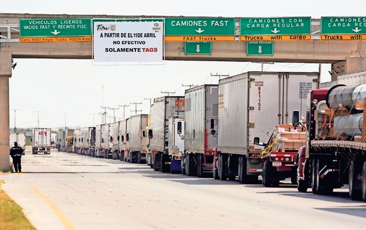 Crisis de cargas cuesta 7.5 mdd a transportistas 