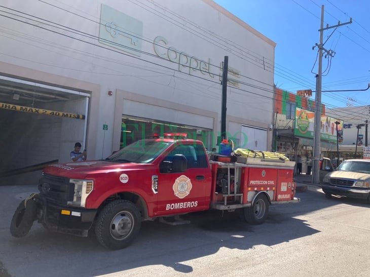 Simulacro de bomberos en Tiendas Coppel de Monclova evalúa la preparación ante Emergencias
