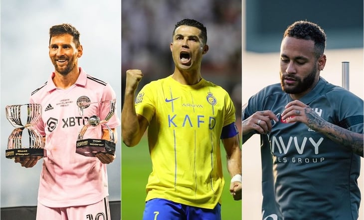 Cristiano Ronaldo, Messi y Neymar son los tres futbolistas mejor pagados en el mundo