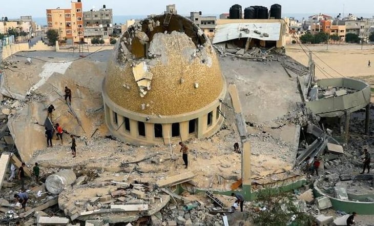 Las imágenes de la enorme destrucción que están dejando los bombardeos de Israel en Gaza