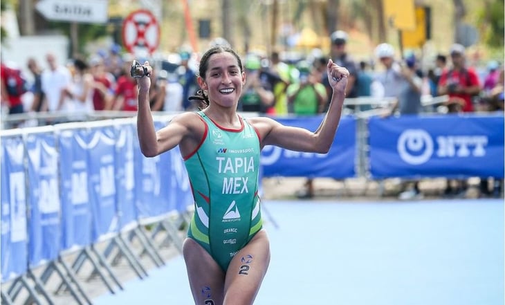 La triatleta mexicana Rosa María Tapia conquista la medalla de bronce en la Copa del Mundo