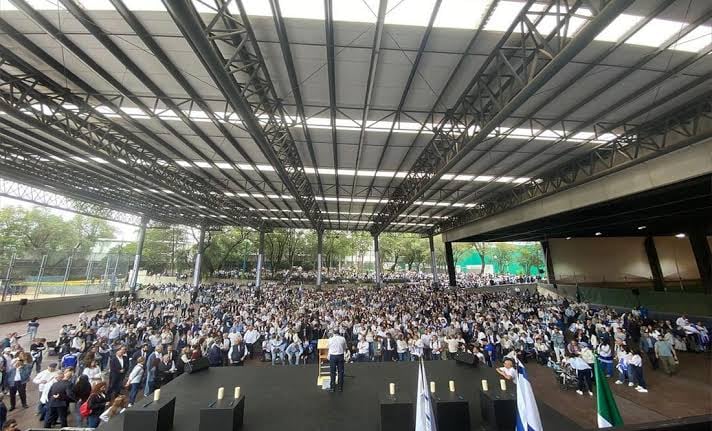 Comunidad Judía en México realiza acto de solidaridad con Israel