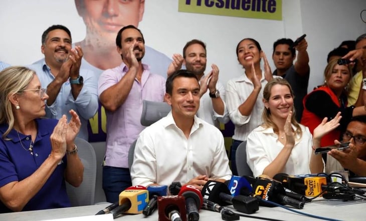 Noboa convocará a consulta popular sobre economía y seguridad tras ganar elecciones en Ecuador