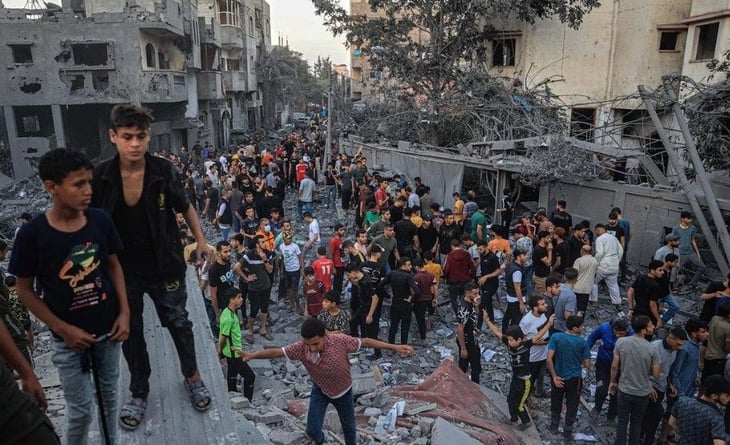 Israel descarta tregua para permitir paso de ayuda humanitaria; cifra de rehenes en poder de Hamas sube a 199