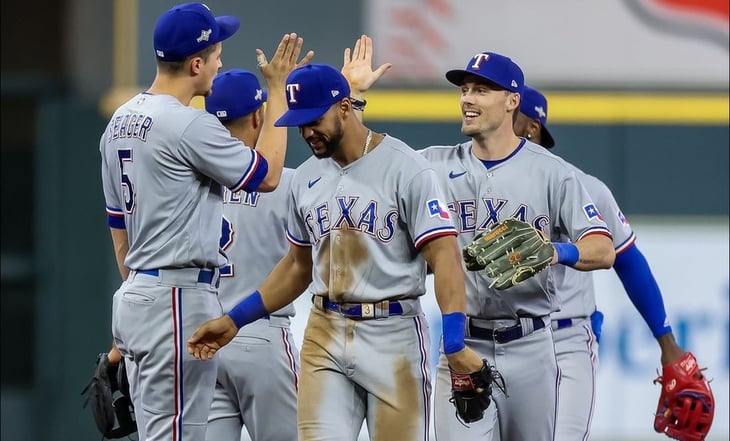 Los Rangers de Texas toman ventaja de dos partidos sobre los Astros de Houston