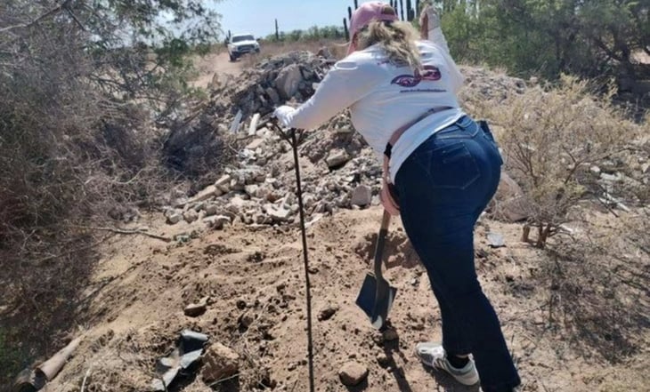 “Ruego a Dios, no esté aquí mi hijo”: Ceci Patricia, madre buscadora, tras encontrar crematorio clandestino en Sonora