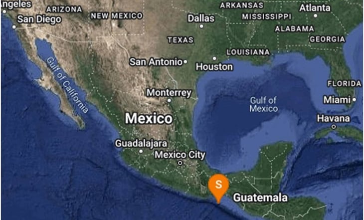 Reportan 2 sismos de 4.2 y 4.3 en Chiapas y Oaxaca