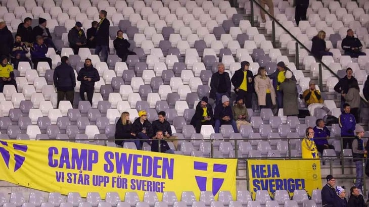 Bélgica vs Suecia, suspendido por el asesinato de dos suecos