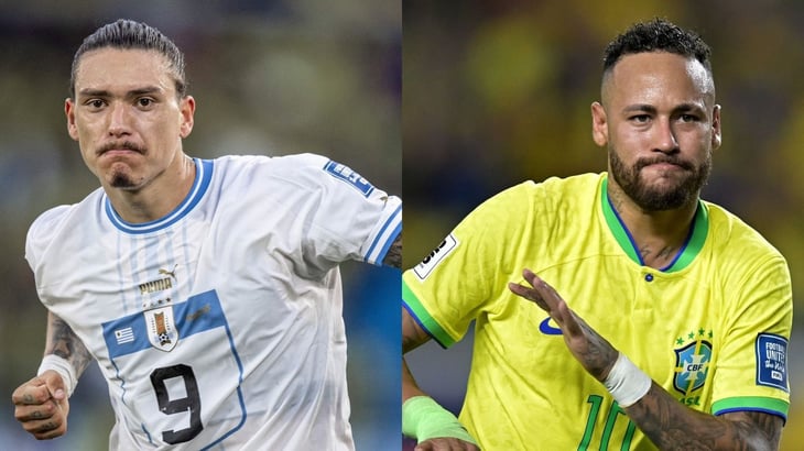 ¿Neymar juega? Posibles alineaciones para el partido Uruguay vs. Brasil en las Eliminatorias sudamericanas