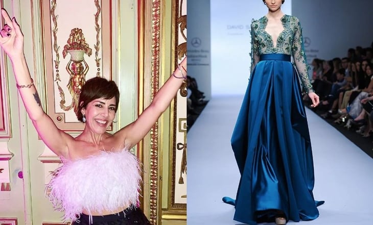 Ni Carolina Herrera, ni Dolce & Gabbana; Stephanie Salas usó vestido de diseñador mexicano