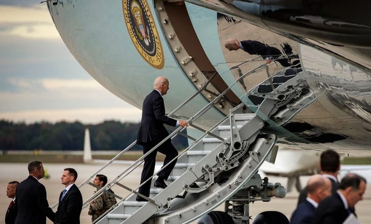 Biden parte de la Casa Blanca para viajar hacia Israel, tras ataque a un hospital en Gaza
