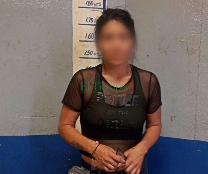 Mujer fue detenida por posesión simple de narcóticos en Monclova