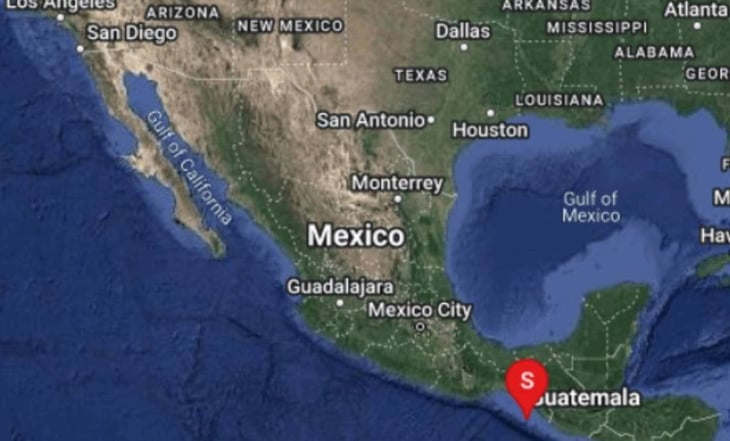 Sismo magnitud preliminar de 5.2 sacude Chiapas