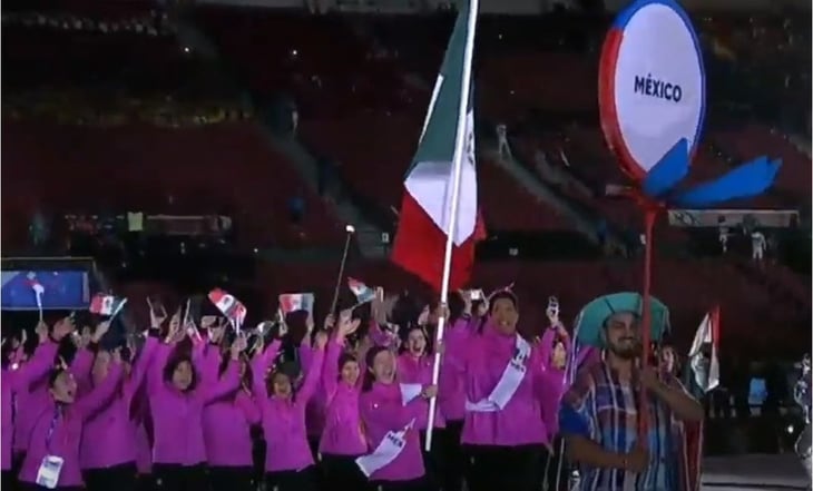 VIDEO: La espectacular presentación de México en los Juegos Panamericanos de Chile 2023