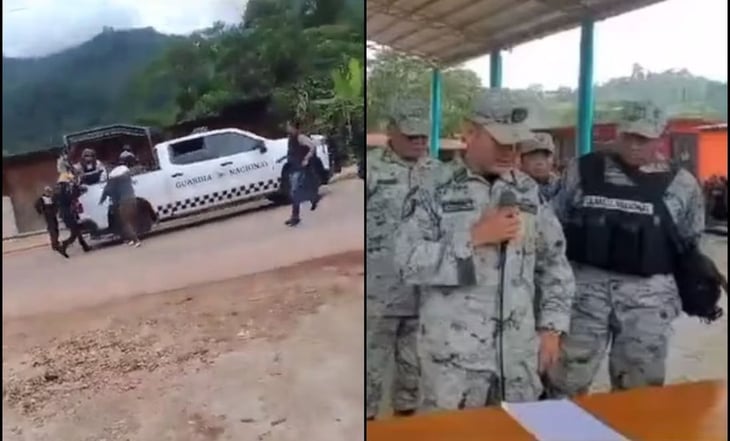 Pobladores retienen a 6 agentes de la Guardia Nacional en Ocosingo, Chiapas