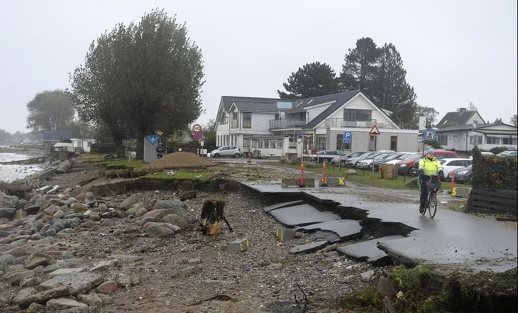 Tormenta Babet deja 3 muertos en Reino Unido; se dirige a Escandinavia con fuertes lluvias y vientos