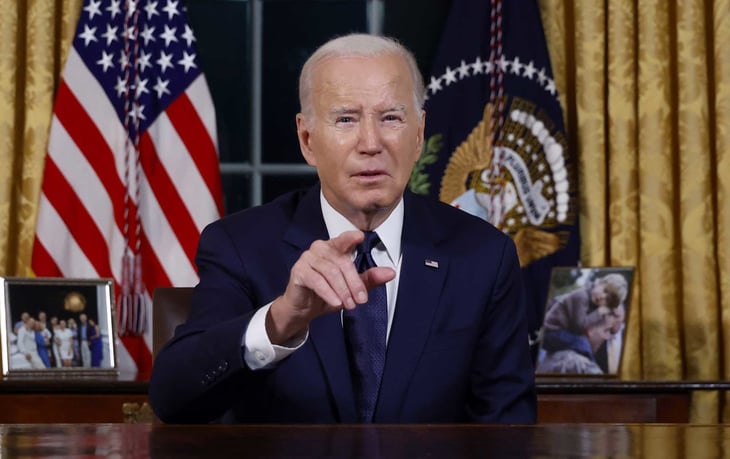 Biden pide 13 mdd para reforzar seguridad en la frontera con México 