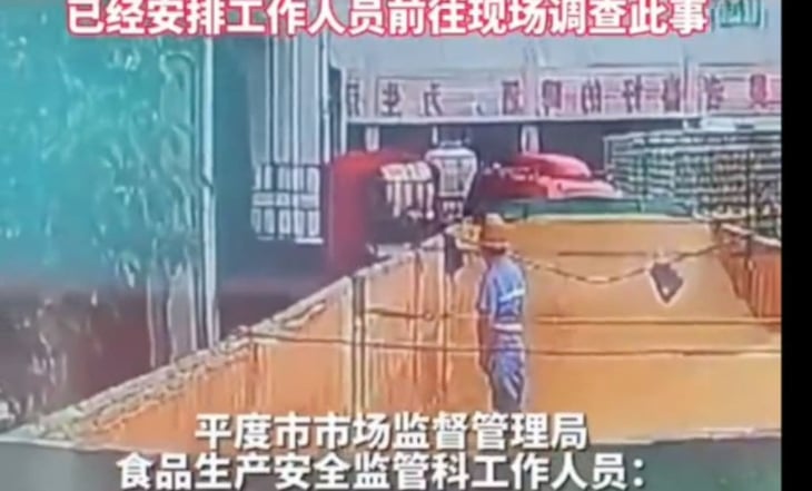 VIDEO: Cervecera china Tsingtao busca a un empleado que orinó en una barrica