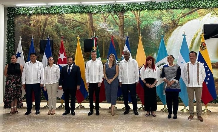 Reciben a distintos diplomáticos en Palenque para cumbre sobre migración