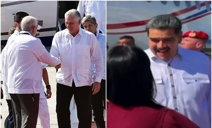 Díaz-Canel y Nicolás Maduro llegan a Palenque; participan en cumbre migratoria encabezada por AMLO