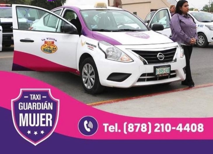Se cuenta con 15 taxis del programa Guardián Mujer 