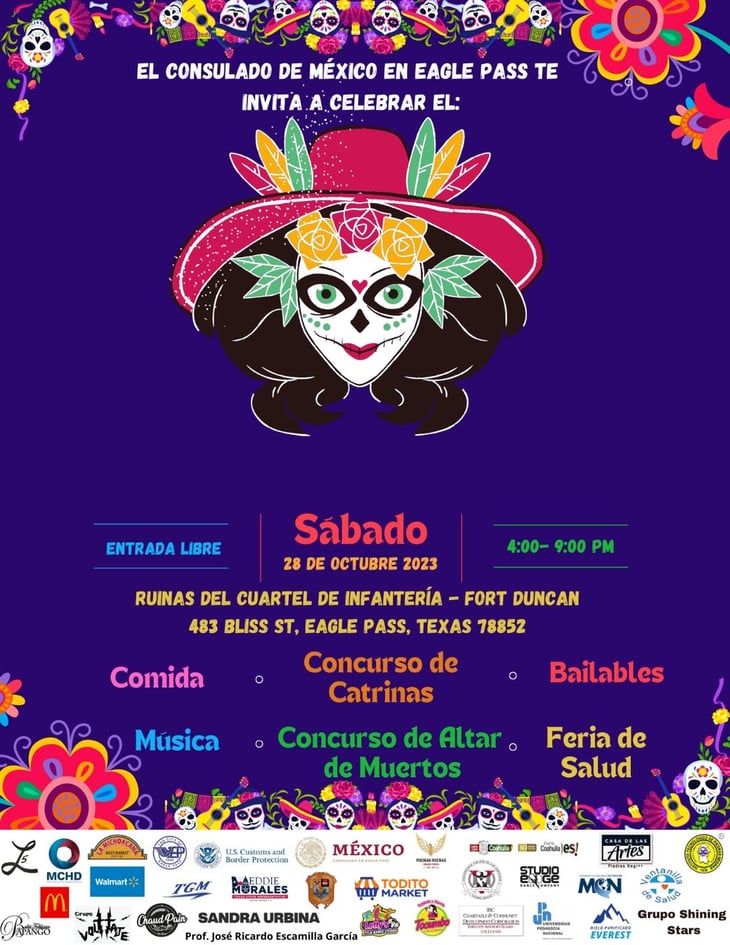 Consulado de México prepara festival por el Día de Muertos