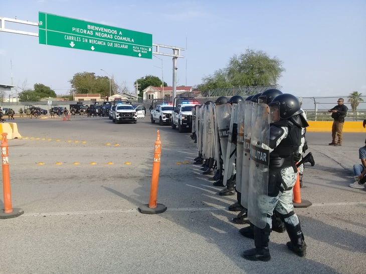 Coordinado de agentes de EP-PN permiten una frontera segura