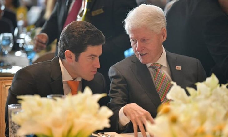 “No importa la edad”, Clinton aconseja a Samuel García ir adelante con su pretensión de ser Presidente