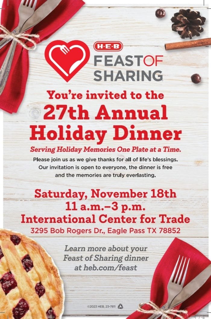 Invitan a comida comunitaria de acción de gracias 
