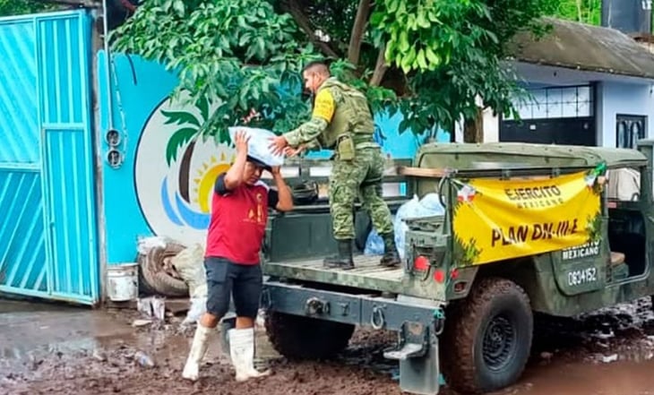 Huracán 'Otis': AMLO reconoce a las Fuerzas Armadas para apoyar en Acapulco, más que otras dependencias
