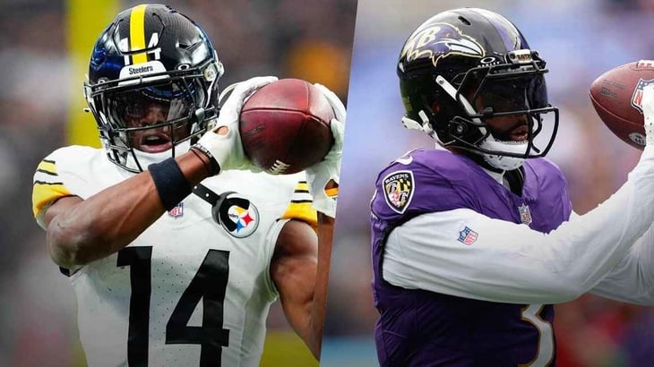 Steelers y Ravens buscan alargar buenas rachas en la Semana 8