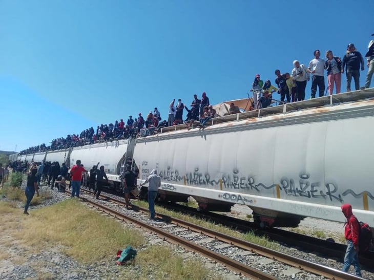 Detectan a cerca de 100 migrantes que llegaron en ferrocarril 