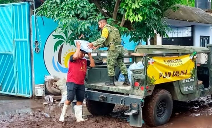 Critica oposición en Senado militarización de ayuda para damnificados por huracán 'Otis'