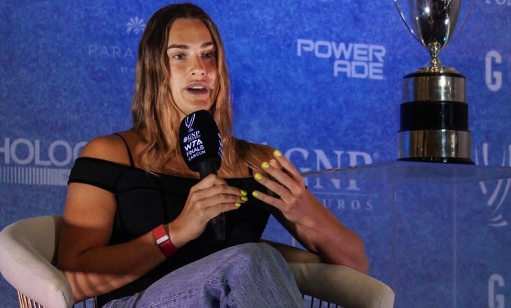 Aryna Sabalenka critica a la WTA por no tener el estadio de las Finals listo con anticipación