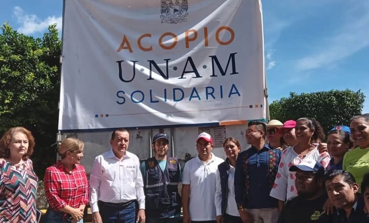 Huracán 'Otis': UNAM entrega a la Universidad Autónoma de Guerrero 40 toneladas de ayuda para damnificados