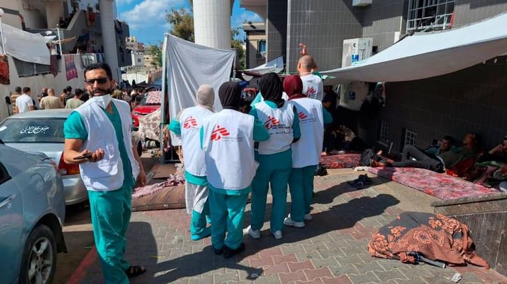 Médicos sin Fronteras pide un alto al fuego en Gaza por crisis humanitaria