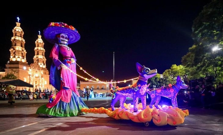 Vibra Aguscalientes con desfile de las Calaveras 2023 'Viva La Catrina'