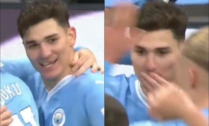 ¿Julián Álvarez perdió un diente en la goleada del Manchester City? Esto es lo que sabemos