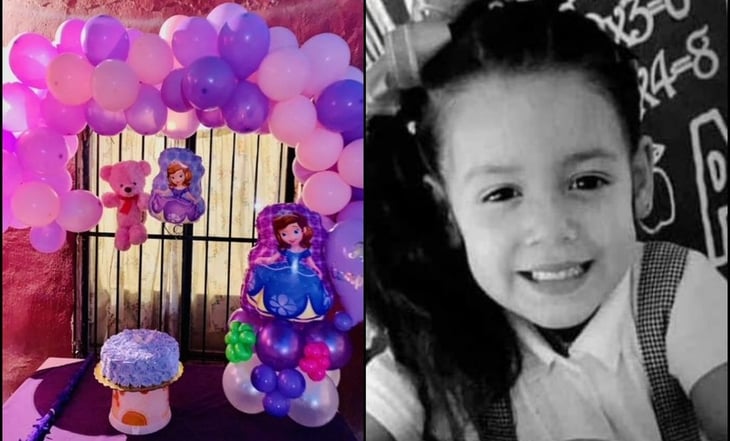 Tras sepelio, celebran fiesta de cumpleaños para Luisa Yareli, niña atropellada en Sonora