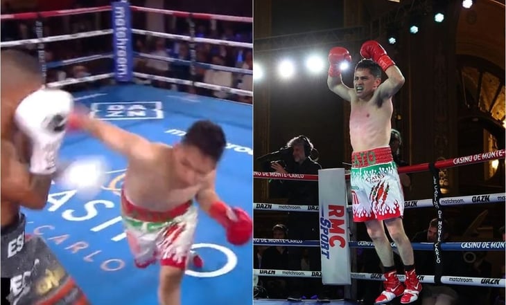 El espectacular nocaut del boxeador mexicano Adrián Curiel para ser campeón de la FIB