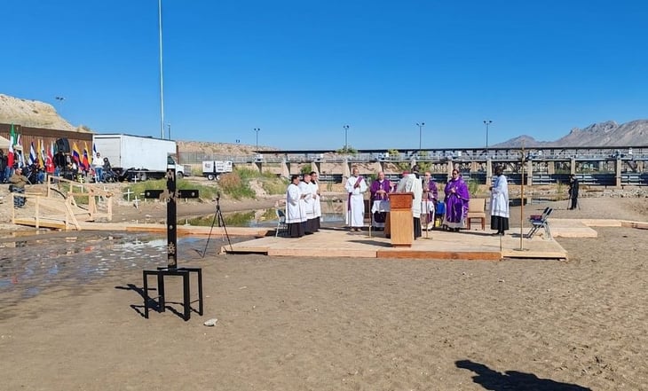 Realizan misa binacional en honor a los migrantes fallecidos en la frontera