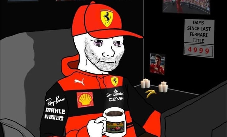 Los mejores memes que dejó el choque de Charles Leclerc en la vuelta de formación del GP de Brasil
