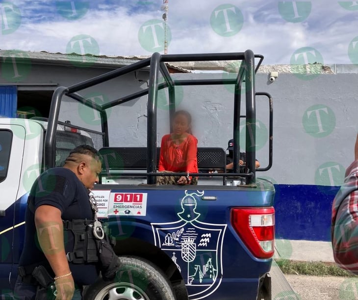 Mujer fue detenida por apedrear vivienda en la colonia Guerrero