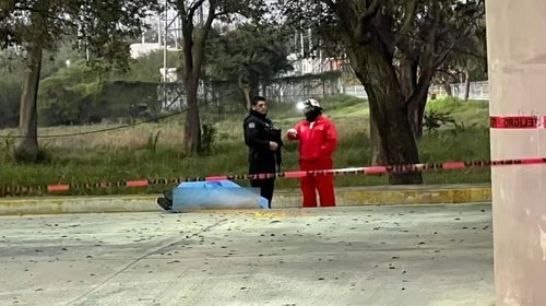 Tiran cuerpos emplayados con cuchillos clavados en la carretera nacional, en Linares, Nuevo León 