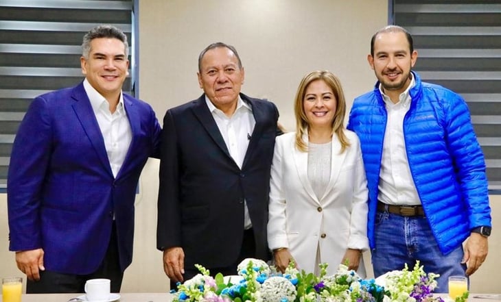 Tras renunciar a Morena, PAN, PRI y PRD anuncian a senadora Lucy Meza para la gubernatura de Morelos