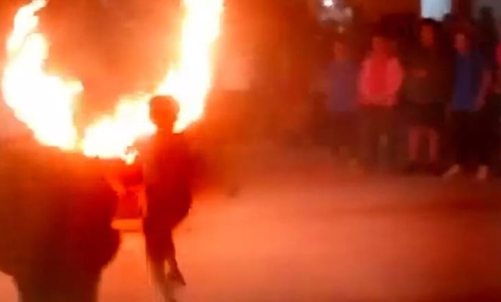 Tragedia en Argentina: niño termina envuelto en llamas al saltar un aro de fuego en exhibición escolar