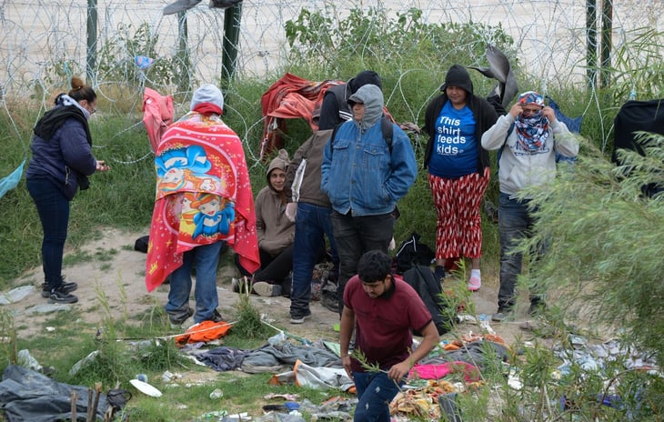 Frentes fríos en la frontera son un 'azote' más para los migrantes 