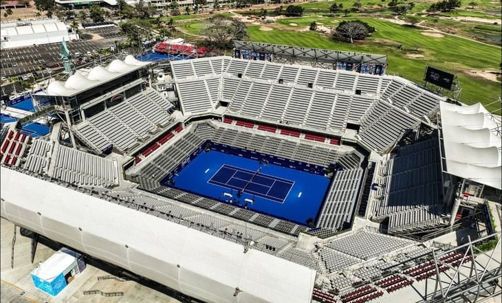 Revelan fecha de reapertura de la Arena GNP; estará lista para el Abierto Mexicano de Tenis