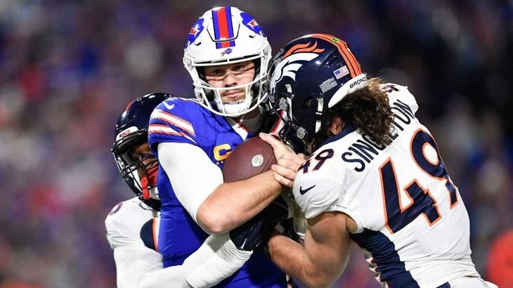 Imposible para los Bills superar sus errores ante Broncos