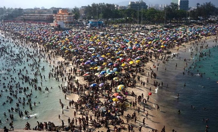 Calor ahoga a Brasil: Río de Janeiro alcanza sensación térmica de 58.5 grados centígrados